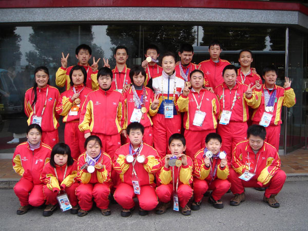 Teacher dedicated to Special Olympics