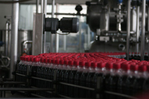 Wahaha soft drink production in Fuling