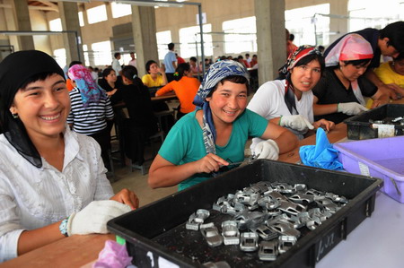 Work resumes at Guangdong factory