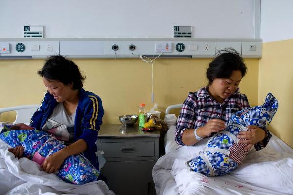 Rescued 'earthquake baby' brings hope