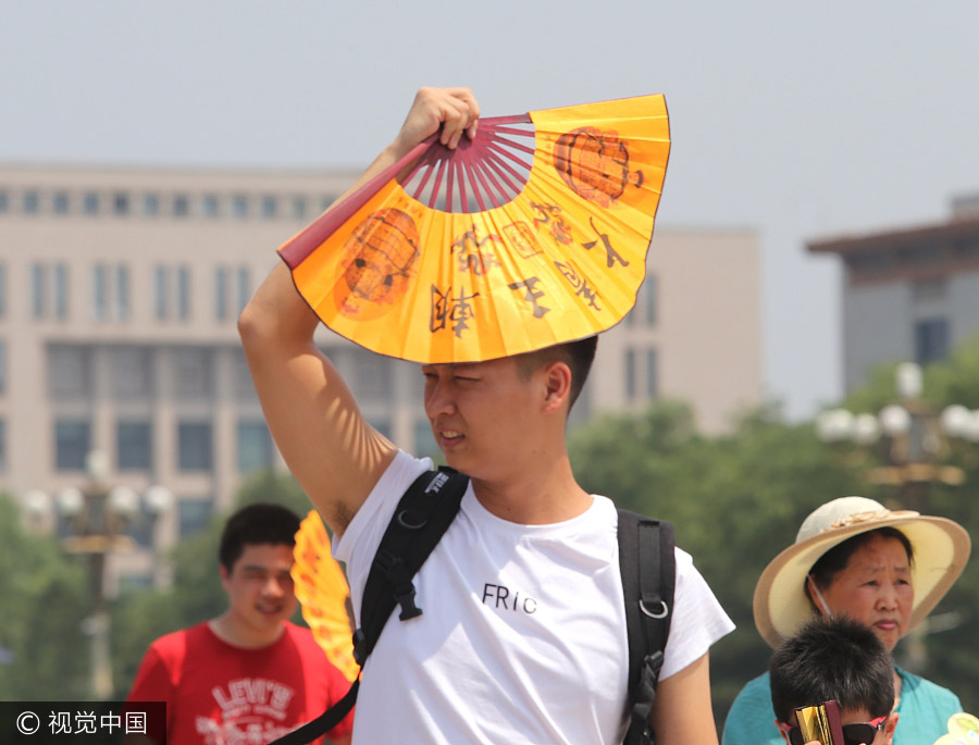 High temperatures hit many places across the country