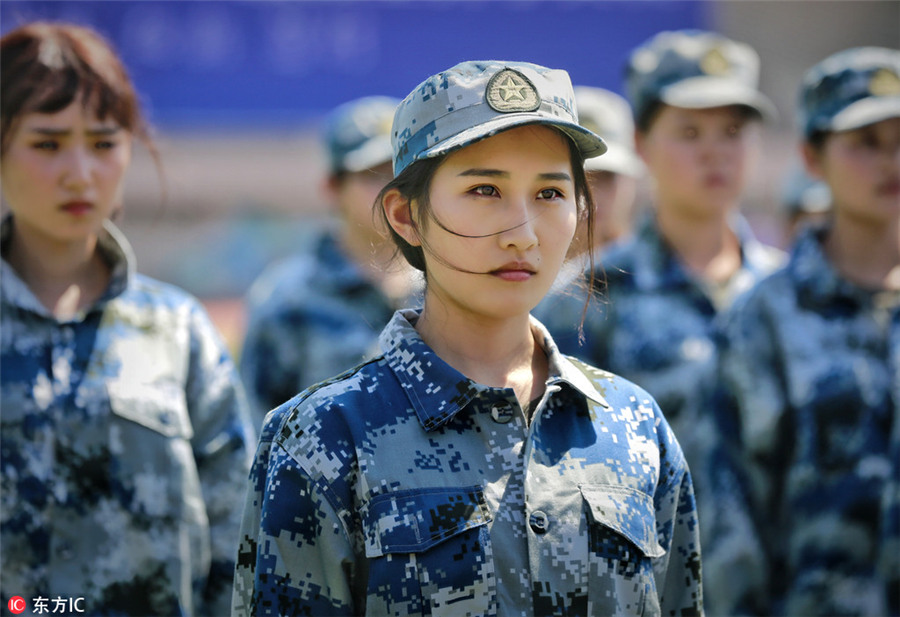 College life starts with guns, daggers and military training