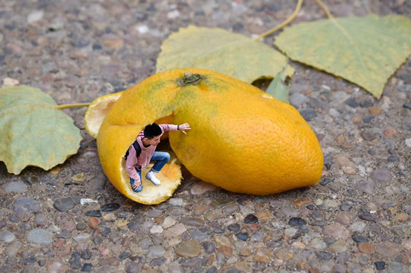 College students' creative photography calls for environmental protection