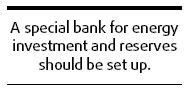 Convert exchange pile into energy resources
