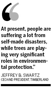 Timberland takes up forestry management