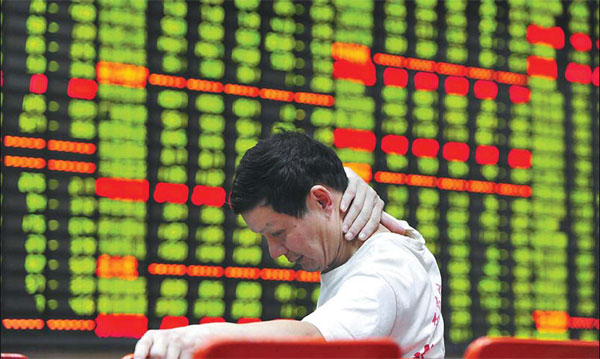Equities slump amid slow-growth estimates