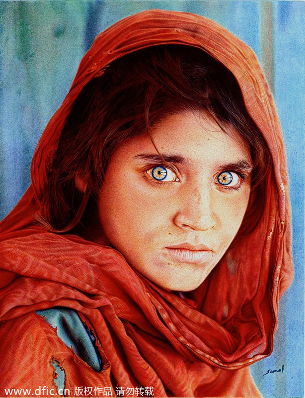 Ballpoint pen art