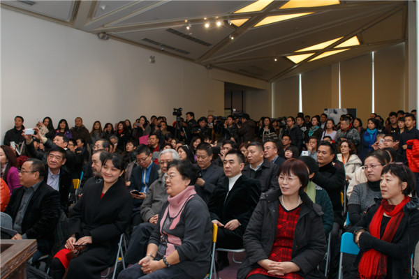 Touring exhibition of artist's work launches in Beijing