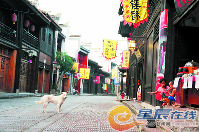 古鎮(zhèn)門面身價三年飆十倍