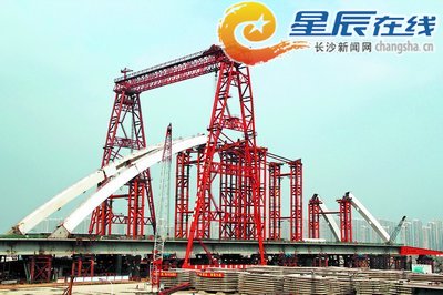 長(zhǎng)沙福元路湘江大橋