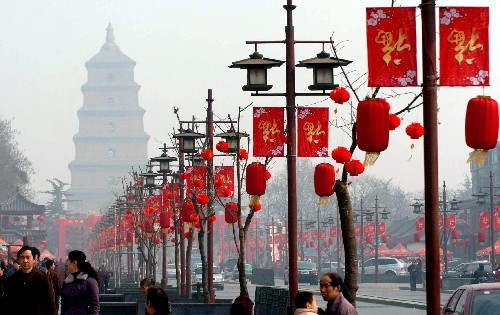 獨(dú)具旅游特色的十條街 來(lái)西安必逛