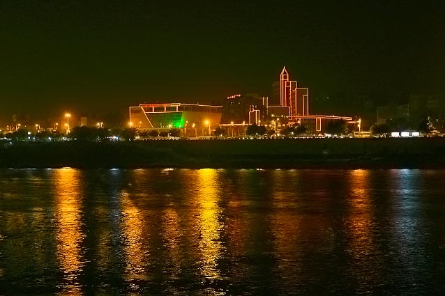 內(nèi)江城市建設(shè)新景（沱江沿岸景觀）