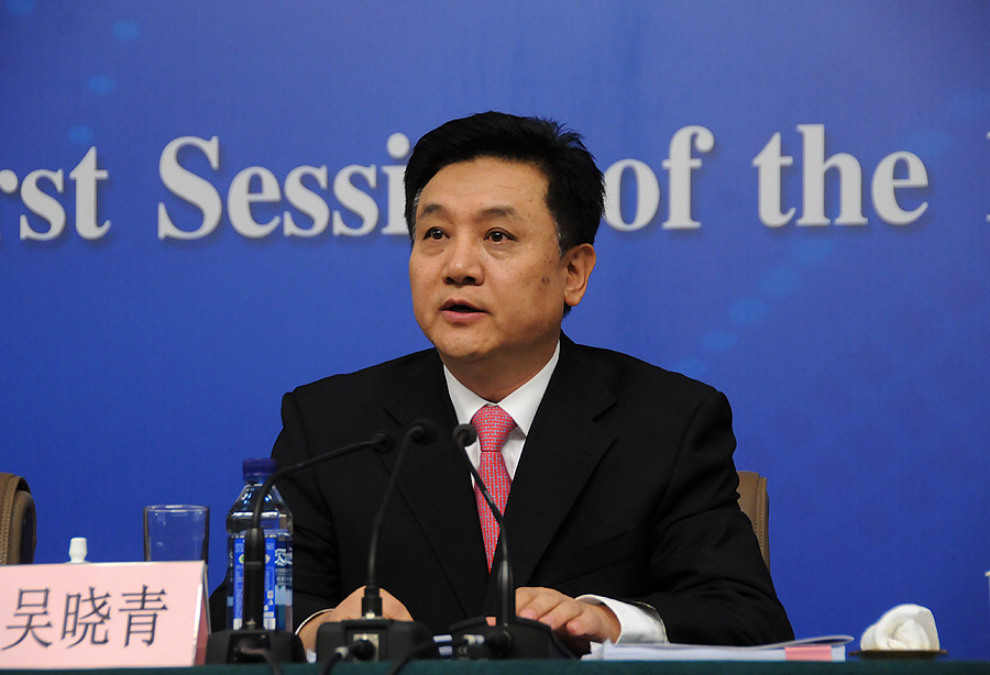 環(huán)境保護部副部長吳曉青