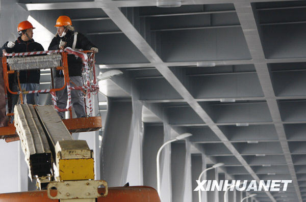 上海閔浦大橋即將建成通車(chē)
