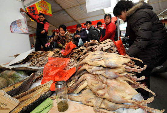 南京夫子廟開辦“年貨大街”