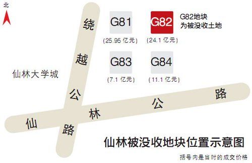 南京一地王被收回 開發(fā)商損失2.3億