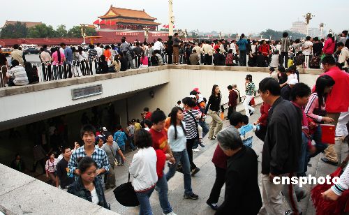 北京全市常住人口1755萬人 外來人口近三成