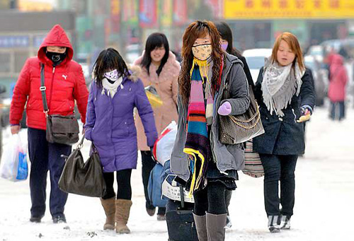 雪停啦！回家啦！