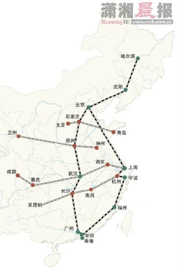 3年投資9000億 中國將呈現(xiàn)全球最大高鐵版圖