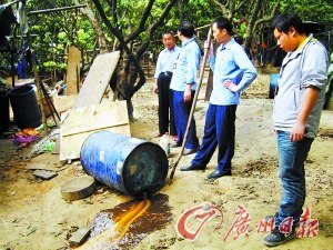 暗訪珠三角地溝油三大去向 川、湘菜館用油最多