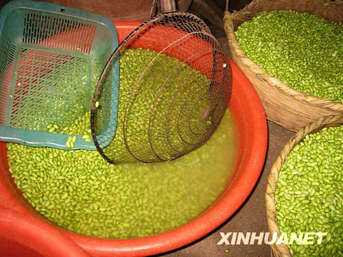 湖南衡陽發(fā)現(xiàn)并銷毀“染色豆”