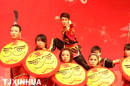 天津：大學(xué)生武術(shù)隊出訪波蘭、德國
