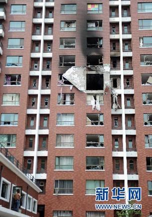 長春一居民樓發(fā)生爆炸 造成1死6傷