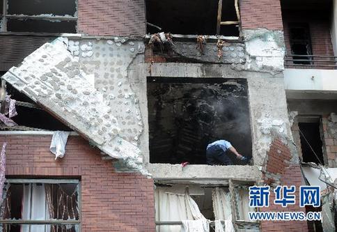 長春一居民樓發(fā)生爆炸 造成1死6傷