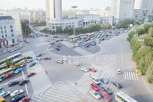 哈爾濱市道路升級(jí)改造帶來(lái)生活新景象（組圖）