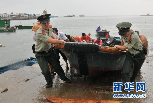 臺風“燦都”已在廣東吳川登陸 預計今晚進入廣西