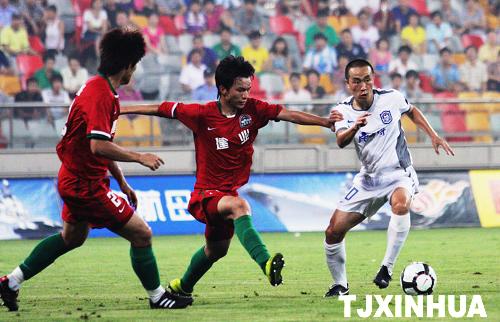 中超聯(lián)賽：天津泰達(dá)勝河南建業(yè)