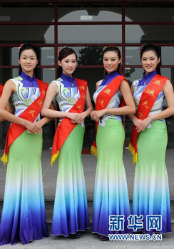 亞運美女禮儀專業(yè)志愿者