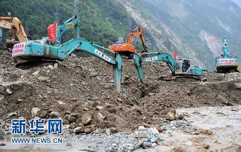 四川汶川縣多處發(fā)生泥石流、塌方等災(zāi)害