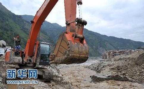 汶川縣多處發(fā)生泥石流　救災(zāi)工作積極推進