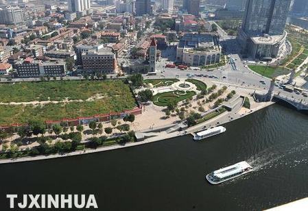游津門(mén)賞海河兩岸美景