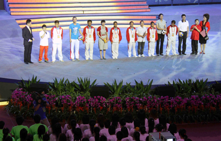 歷時(shí)7天第五屆全國特殊奧林匹克運(yùn)動(dòng)會(huì)閉幕