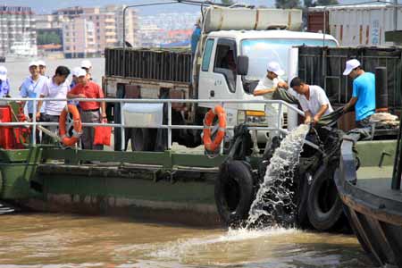 兩岸增殖放流百萬(wàn)尾魚(yú)苗 后ECFA時(shí)代致力漁民獲利