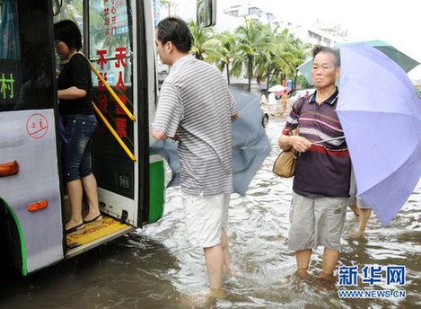 ?？冢撼掷m(xù)降雨造成嚴重內(nèi)澇(圖)