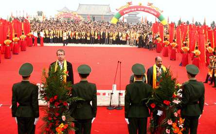 23國駐華使節(jié)團參加第五屆荀子文化節(jié)