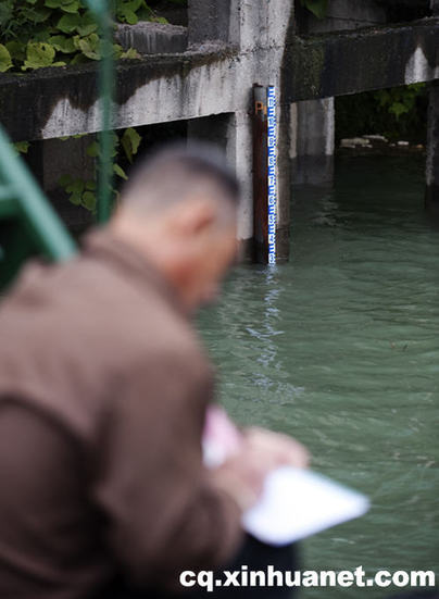 三峽庫(kù)區(qū)萬(wàn)州段水位已超過(guò)175米高程