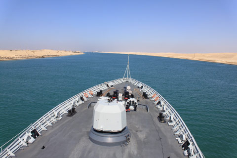 地中海見證同胞情——海軍“徐州”艦為撤離我在利比亞人員船舶護航全紀(jì)錄
