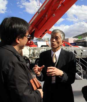 民族品牌強(qiáng)勢(shì)亮相2011美國(guó)拉斯維加斯國(guó)際工程機(jī)械展