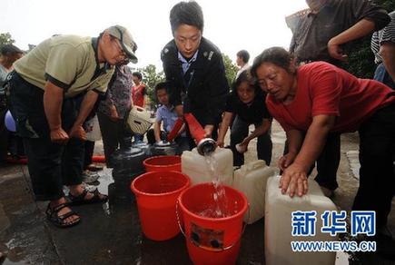 杭州余杭區(qū)水源受污染 部分地區(qū)供水停止、學(xué)校停課