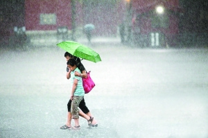 北京昨降13年最大一場(chǎng)雨 全市平均降水量52毫米 