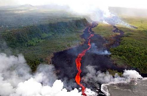 火山噴發(fā)時20個震撼景觀