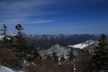 神農(nóng)架驟降春雪樂煞游客（組圖）