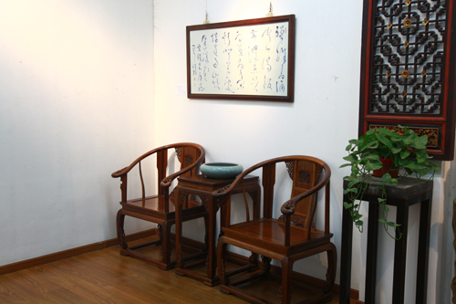 李斌權(quán)“音樂書法”個人展在北京云峰畫苑炫彩開幕