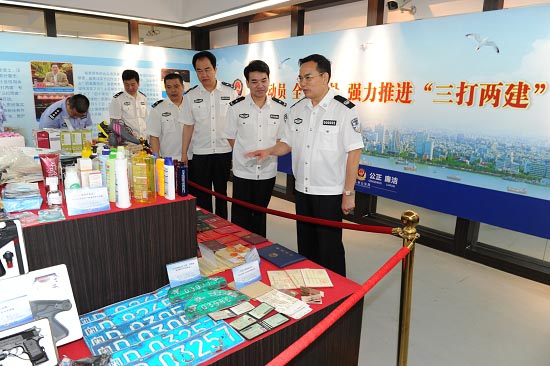 汕頭市公安部門強力打擊制假售假行為