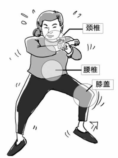 《江南style》能否練健身操？老年人最好別嘗試