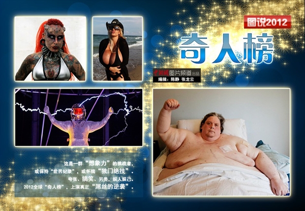 這才叫高手！2012奇人榜出爐